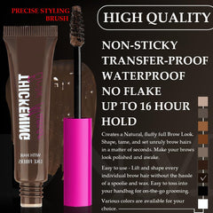 BINGBRUSH Spiral-Tech tapered triangle brush close-up for precise application