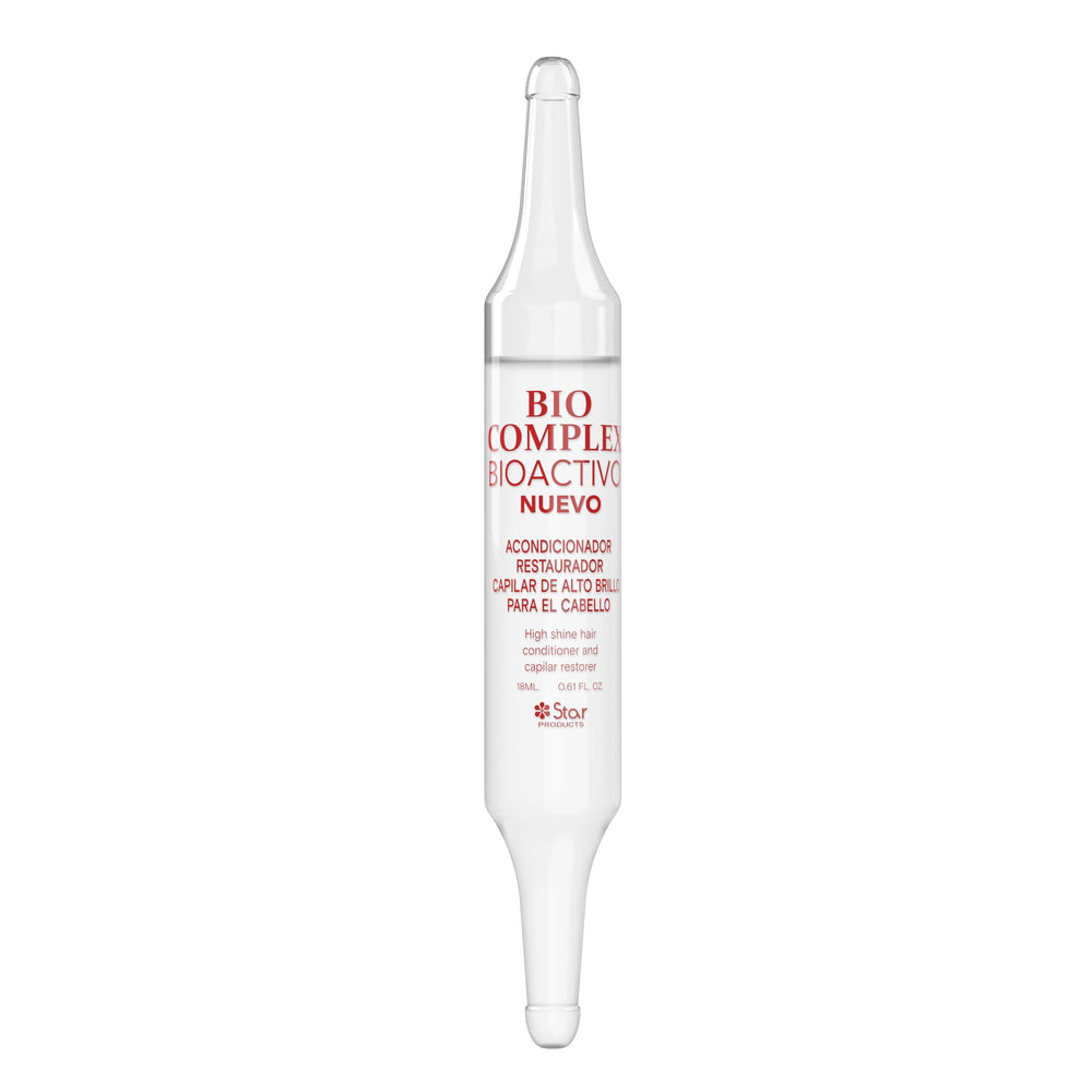 Bio Complex ampoule front packaging showing product and volume benefit
