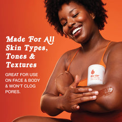 Bio-Oil gel texture close-up showing smooth consistency and quick absorption