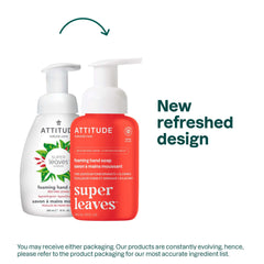 BIO SPECTRA ATTITUDE foaming pump dispensing creamy foam for gentle cleansing