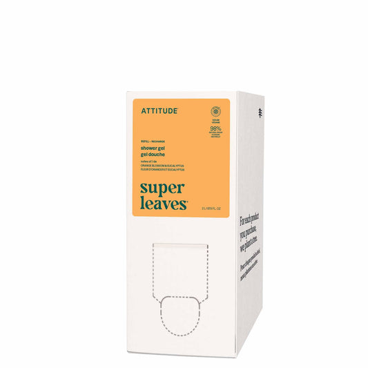 BIO SPECTRA ATTITUDE front refill packaging showing scent and volume benefit