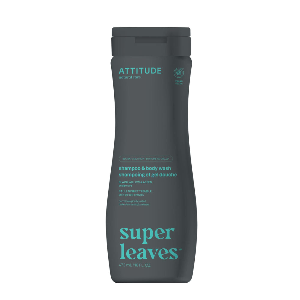 BIO SPECTRA ATTITUDE front bottle showing label and 16 fl oz size, convenient storage benefit