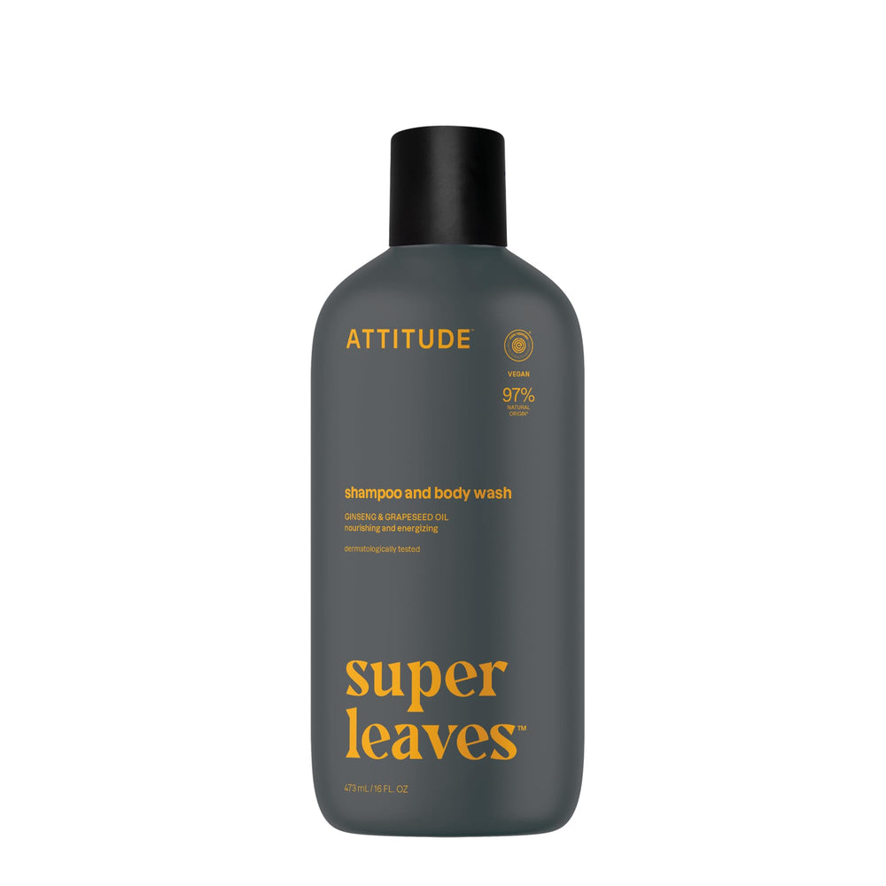 BIO SPECTRA ATTITUDE front packaging showing 16 fl oz bottle and branding benefit of clean formulation