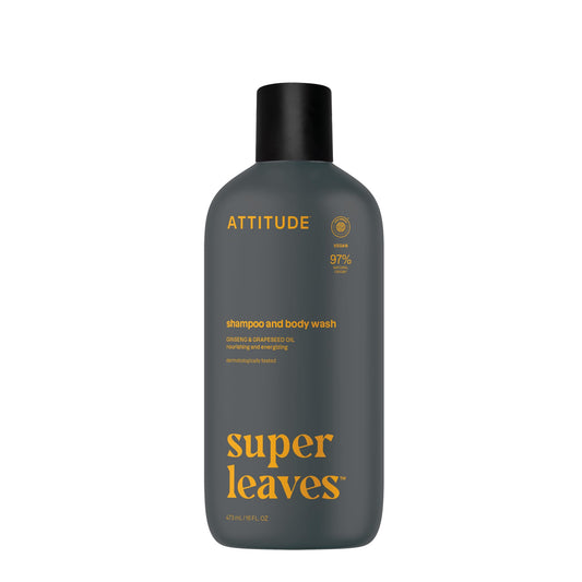 BIO SPECTRA ATTITUDE front packaging showing 16 fl oz bottle and branding benefit of clean formulation