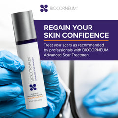BIOCORNEUM manufacturing close-up with made in USA emphasis on quality