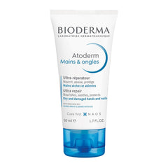 Bioderma front view of tube showing packaging and portable benefit