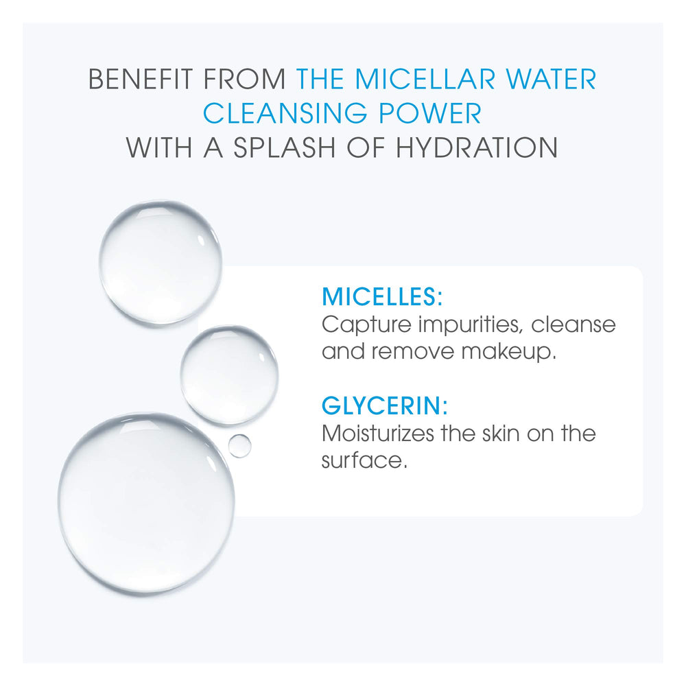 Bioderma ingredient label with niacinamide and glycerin for moisture support