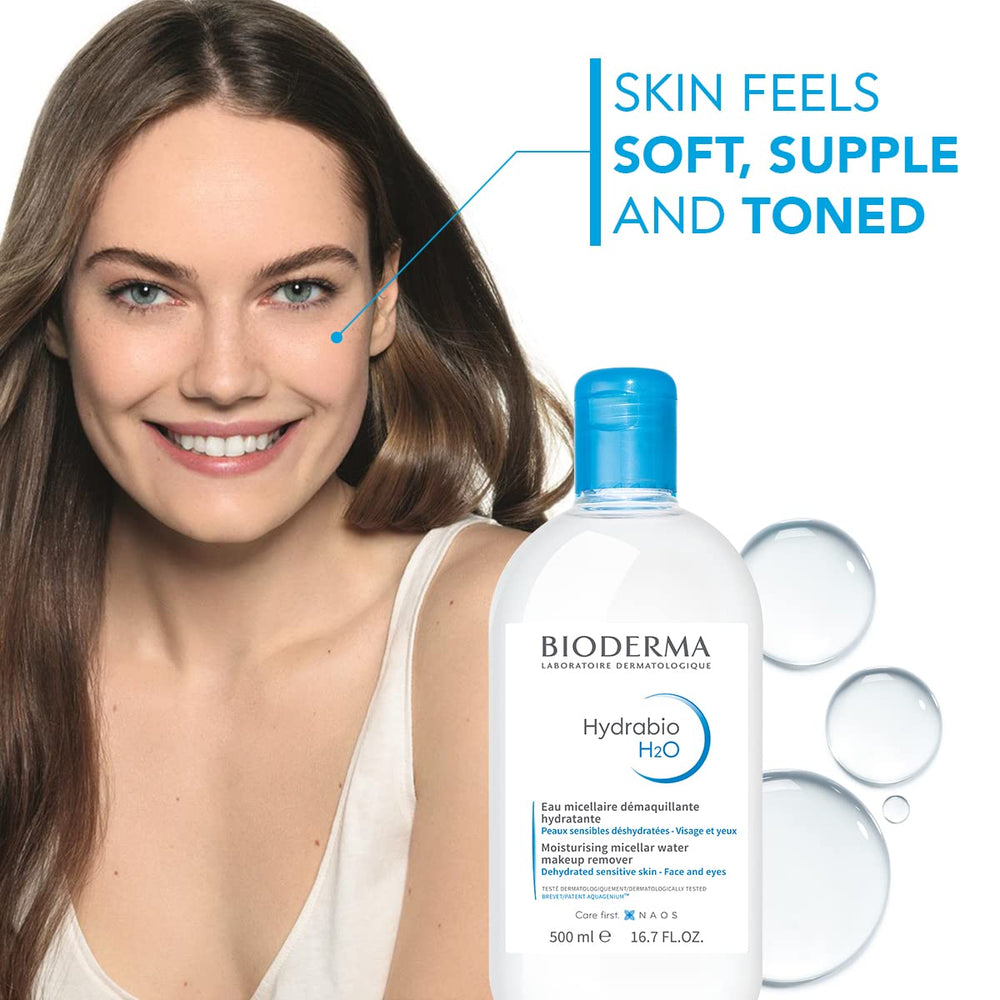 Bioderma packaging box side view communicating product authenticity and labeling
