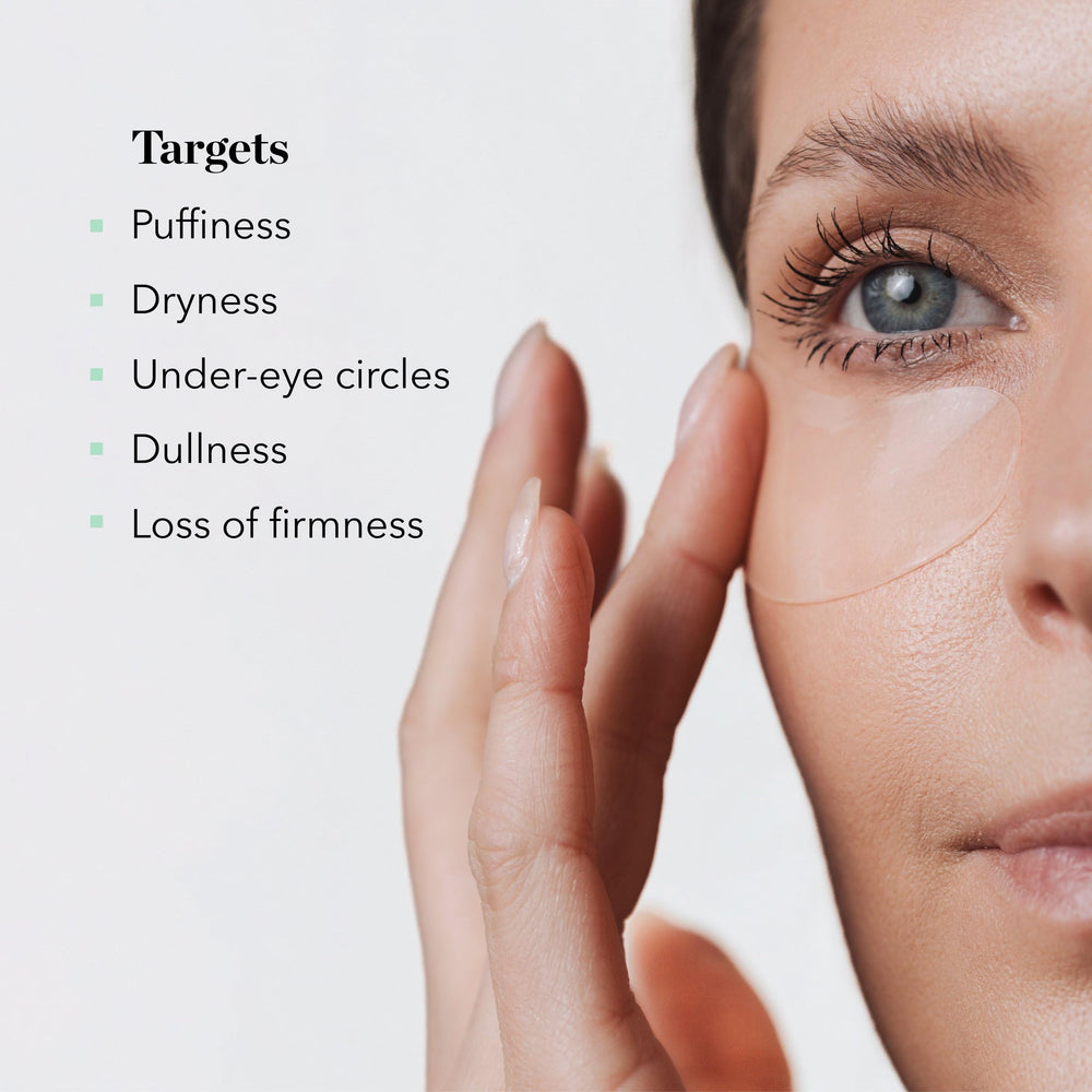 BIOEFFECT close-up of hydrogel texture highlighting cooling, hydrating surface