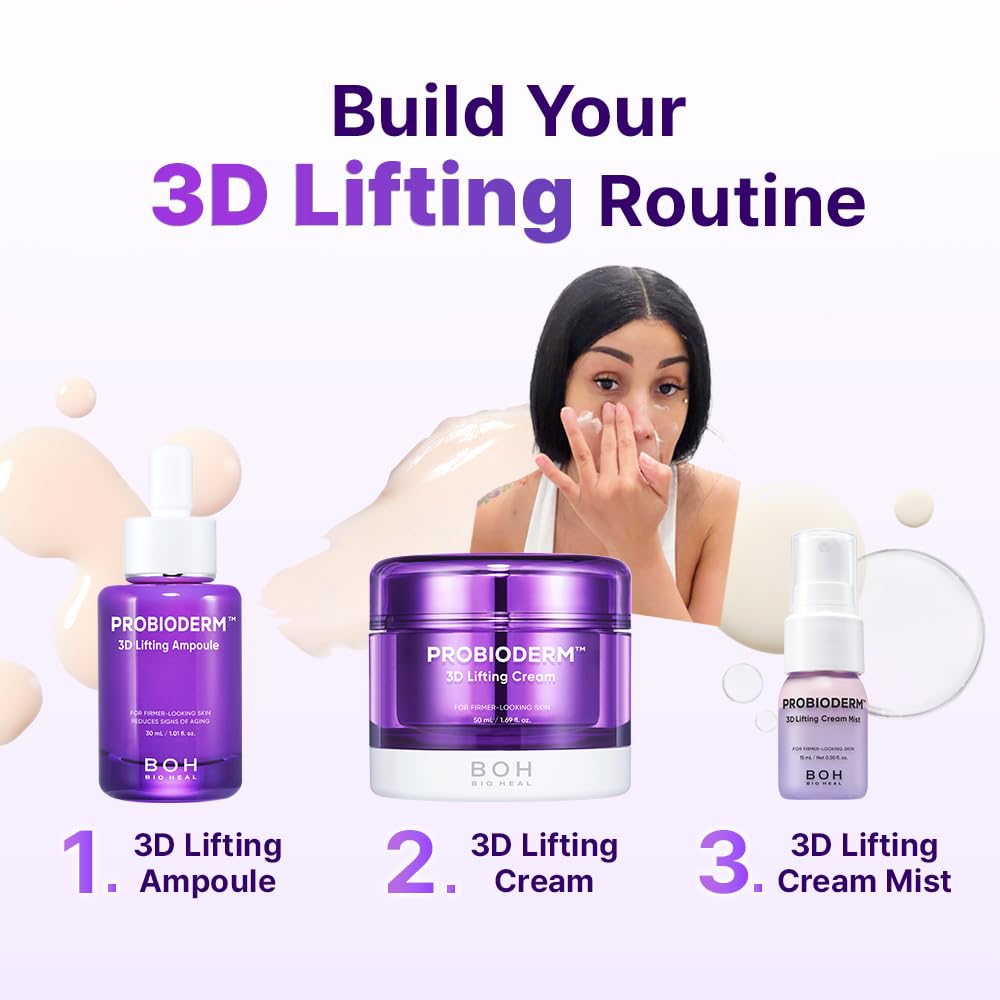 BIOHEAL BOH set beside common items showing compact, travel-ready size