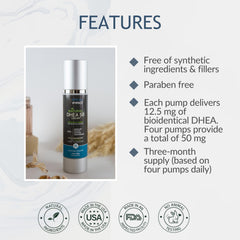 BIOLABS PRO ingredients display highlighting natural moisturizers and soothing agents