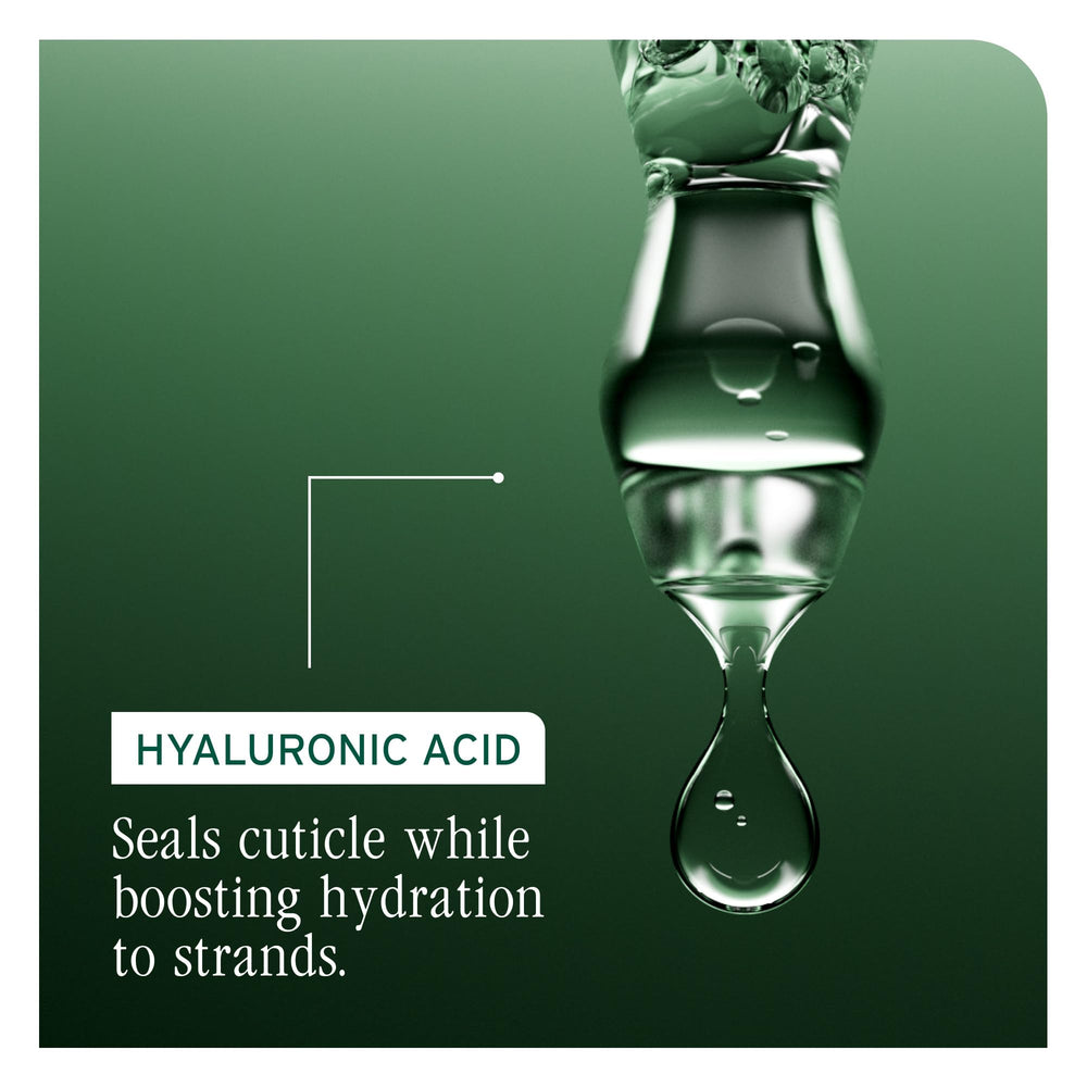 Biolage recycled plastic mark detail emphasizing eco-conscious packaging