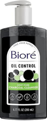 Bioré front packaging showing bottle and label for quick identification and use benefit