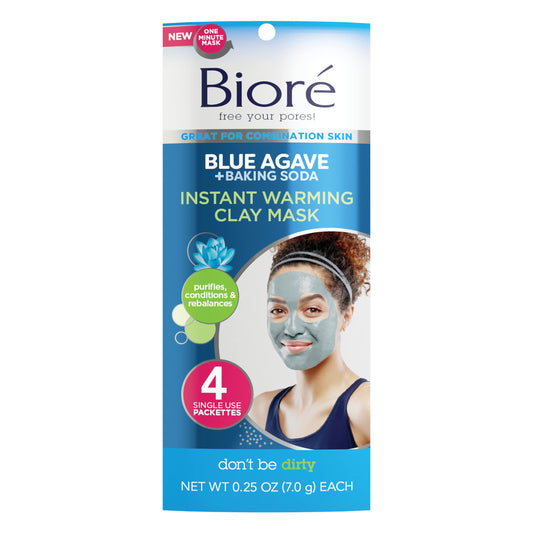 Bioré front jar showing label and 4 ounce size benefit of clear pores