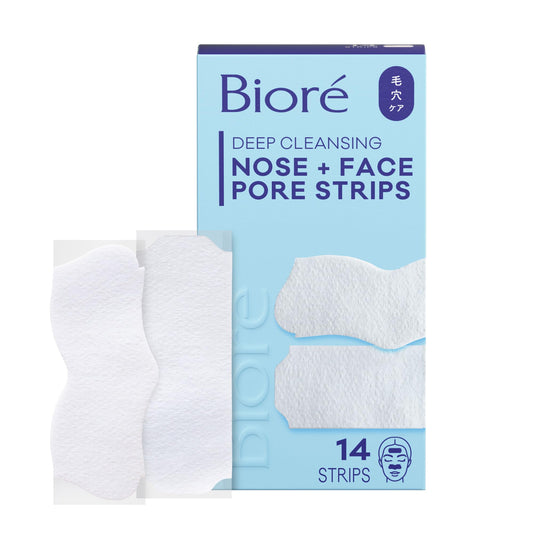 Bioré front packaging showing strips and benefits for quick cleansing