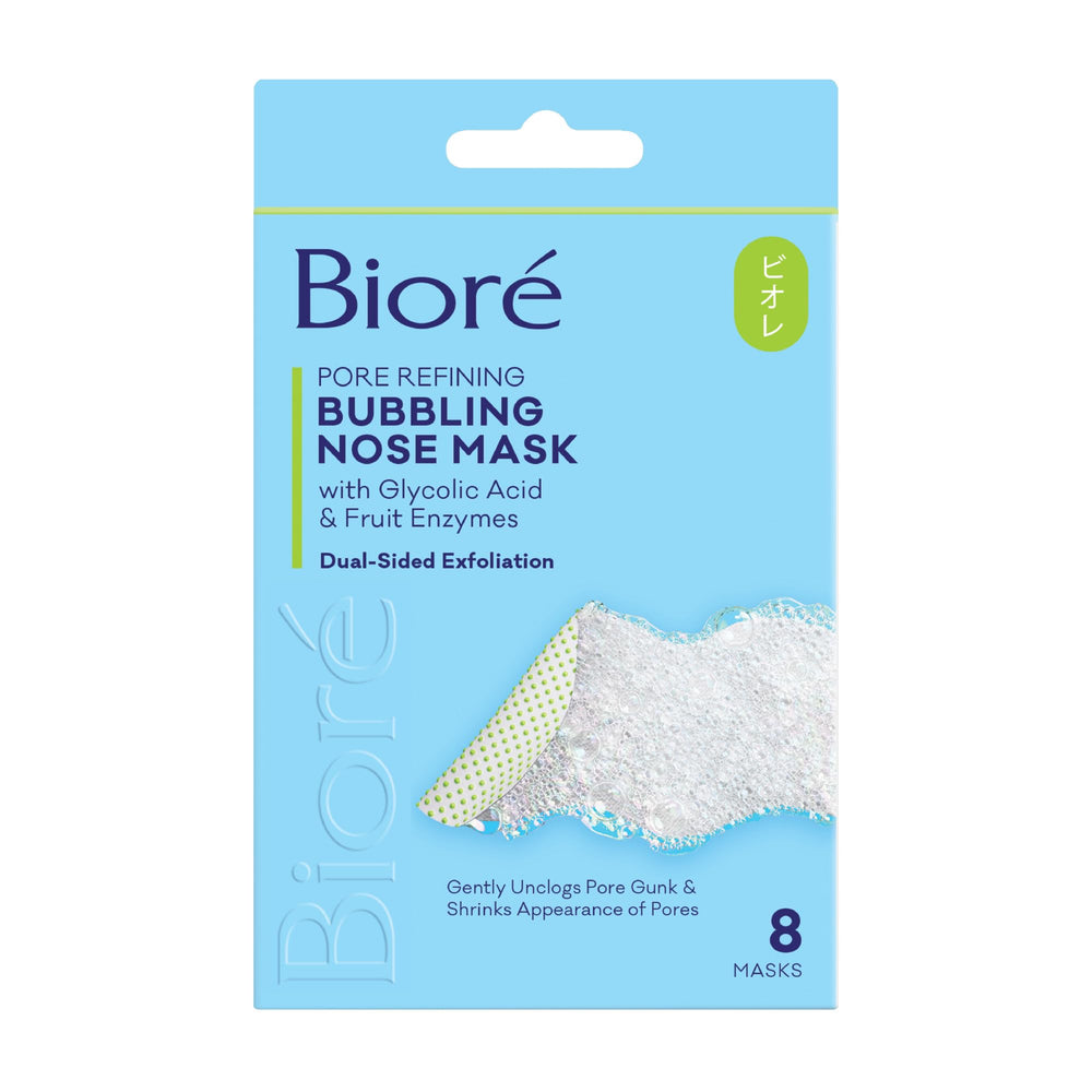 Bioré front packaging showing nose mask pack and benefits