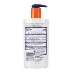 Bioré in bathroom sink setting showing refreshed skin after wash