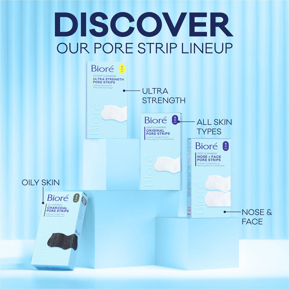 Bioré lifestyle bathroom shelf showing product integration into routine