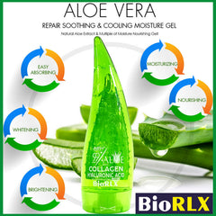 BioRLX bottle in hand for scale demonstrating 250 ml travel-friendly size