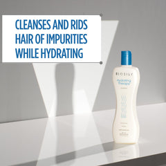 BioSilk pump dispensing shampoo foam for easy use