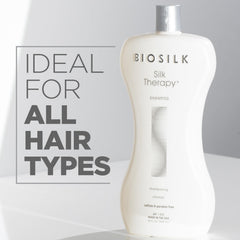 BioSilk label closeup highlighting ingredients and trust benefits