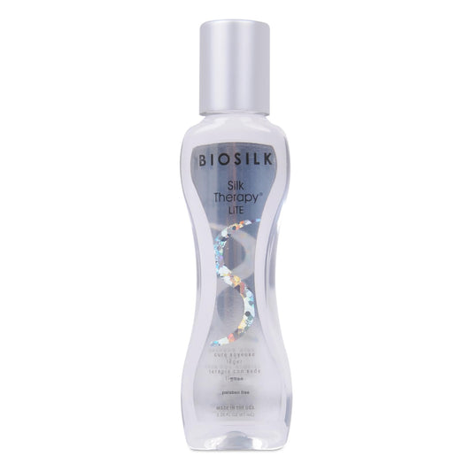 BioSilk front bottle showing label and product size for travel convenience