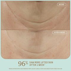 Biossance close-up of gel-serum texture highlighting fast absorption and hydration