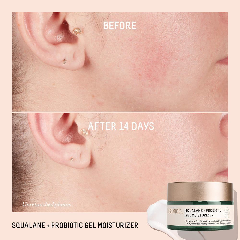 BIOSSANCE bisabolol ingredient close-up emphasizing soothing, redness-reducing comfort