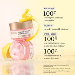 BIOSSANCE moisturizer displayed on bathroom shelf for routine styling