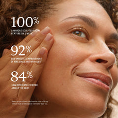 Biossance squalane droplet on skin showing replenishing moisture and smoother look