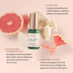 BIOSSANCE serum being applied to cheek demonstrating gentle application and layering