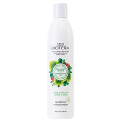Biotera front packaging showing Long & Healthy conditioner benefits
