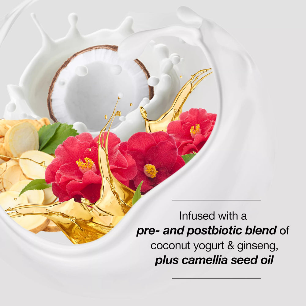 Close-up of Biotera label noting heat protection up to 450°F benefit