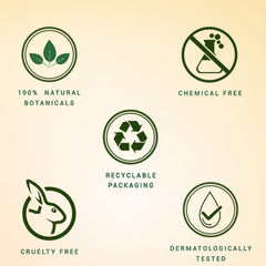 Biotique applied on face outdoors showing lightweight sun protection benefit