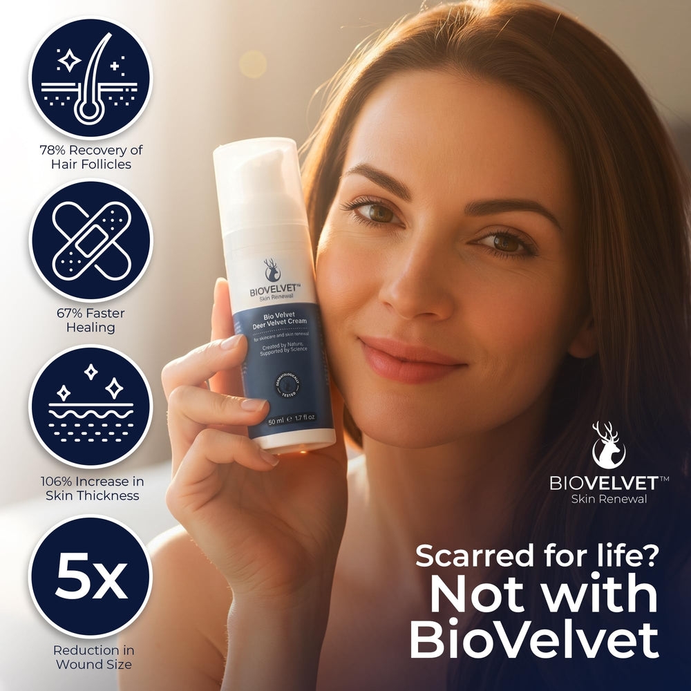 Bio Velvet pump action demonstrating easy one-handed dispensing benefit