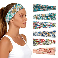 BITENET front packaging showing six floral headbands and value pack