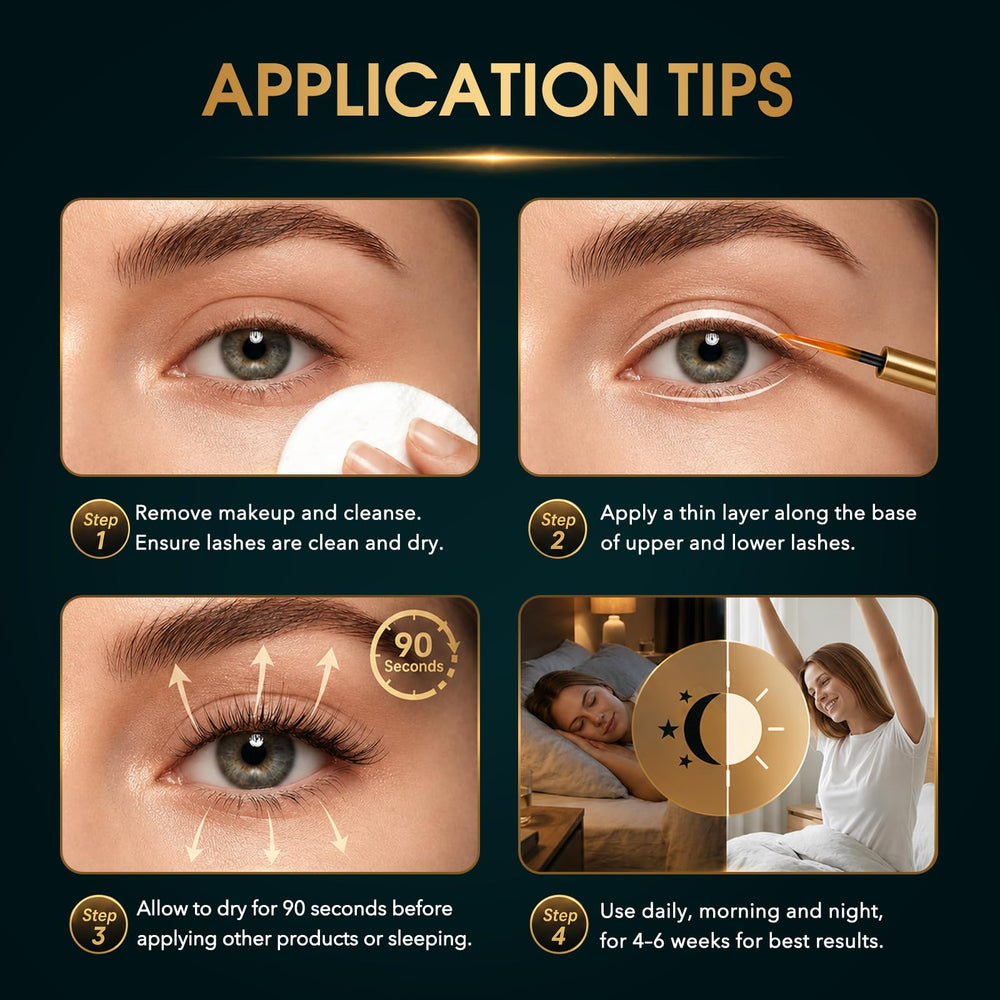 BIYSBER model applying serum in mirror lifestyle scene for everyday routine benefit