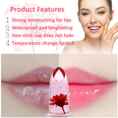 BKPPLZP glossy texture on applicator showing moisturizing shine