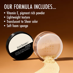 Before and after complexion comparison using Black Radiance Banana for even tone
