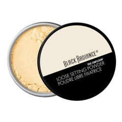 Black Radiance packaging front view shows Banana shade and long-wear benefit