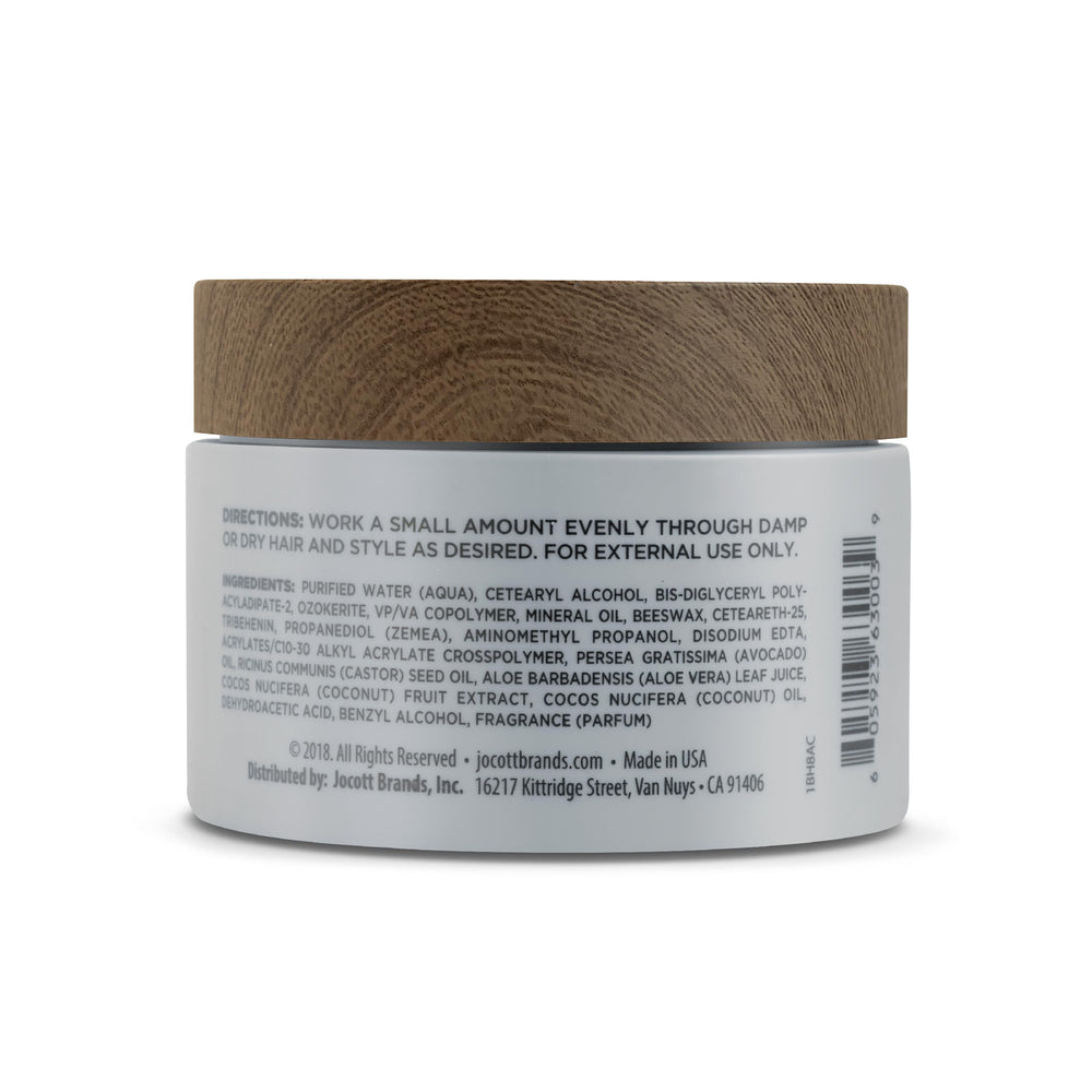 Close-up of Blackstone paste texture highlighting fiber mix for added volume