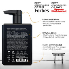 Blackwood For Men creamy conditioner texture closeup showing smooth application benefits