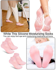 BLATOWN lifestyle spa setting with socks and foot cream showing convenient at-home care benefit