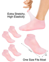 BLATOWN socks worn on feet during use showing moisturized skin benefit