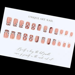 BLGTGH application kit with file and jelly glue stickers for easy fitting