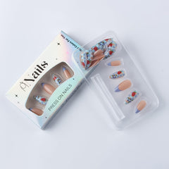 BLGTGH kit accessories layout with jelly stickers, file and wooden stick for easy use