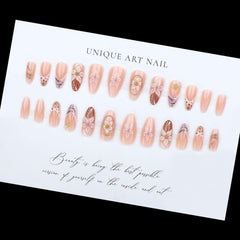 BLGTGH arranged 24 nail sizes display, aids quick size selection