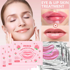 BliBling under-eye patch applied demonstrating instant-refresh visual benefit