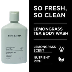 Blind Barber texture lather on hand showing gentle cleansing benefit