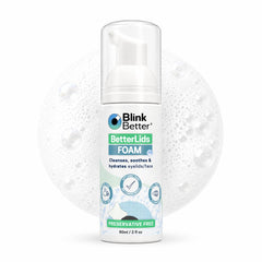 BlinkBetter bottle front packaging showing product and benefits